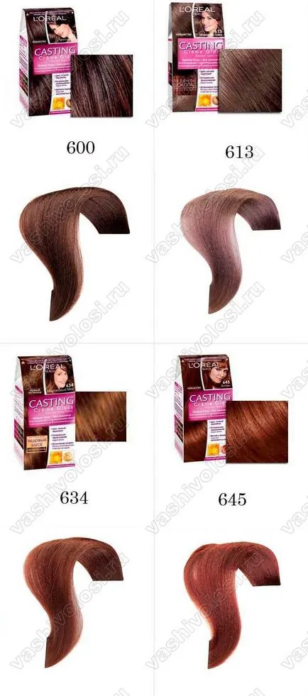 Кастинг цвят на косата Brown