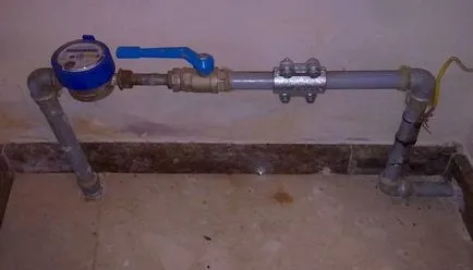 Hogyan kell telepíteni a víz méter