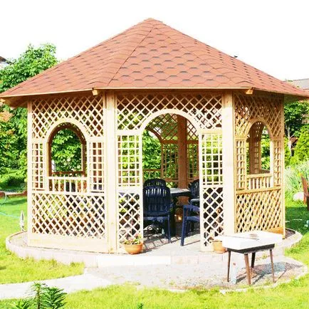 Hogyan készítsünk saját pavilonnal