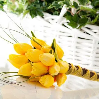 Esküvői csokor tulipán