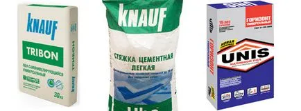 Keverékek betonaljzat fogyasztás