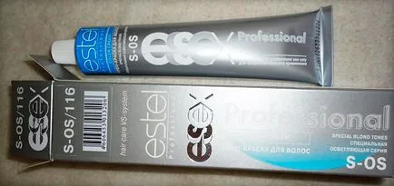 боядисване на коса Естел Essex