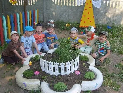 Осъществяване на детска градина с ръцете си