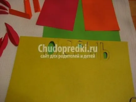 Майсторски клас апликация хартия