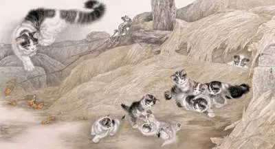 котки художници