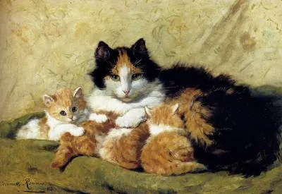 котки художници