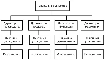 Организационна структура, че е