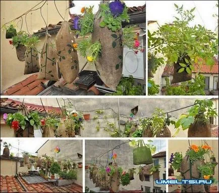 Ръка със собствените си ръце за градината