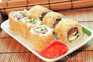 Как се прави суши и ролки