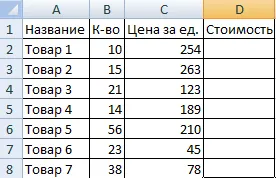 Как да се създаде формулата