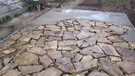 Беседка за градината парцели