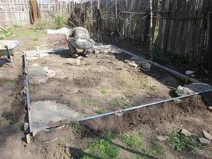 Беседка за градината парцели