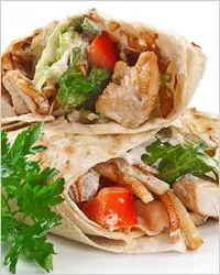 Готвене Shawarma дома