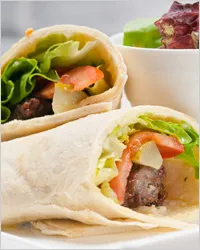 Готвене Shawarma дома