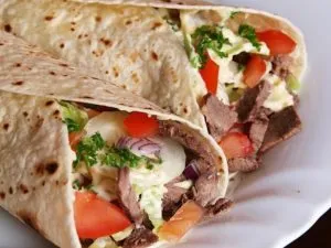 Готвене Shawarma дома