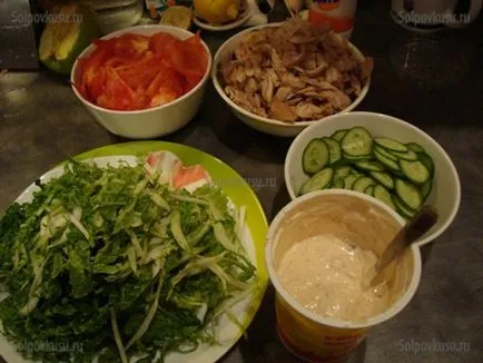 Готвене Shawarma дома