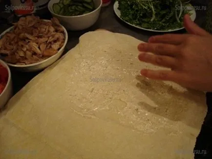 Готвене Shawarma дома