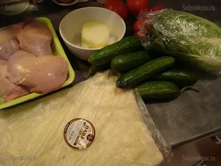 Готвене Shawarma дома