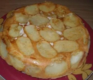 Pie в майонезата с картофи