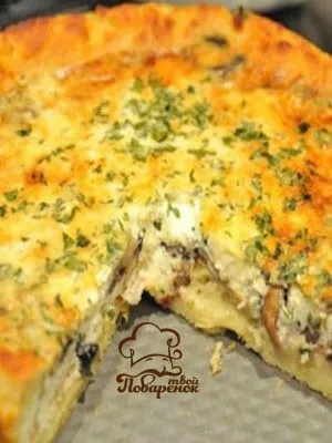 Pie в майонезата с картофи