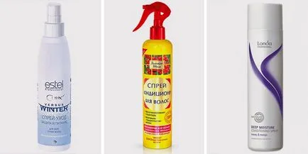 Spray hidratálja haját