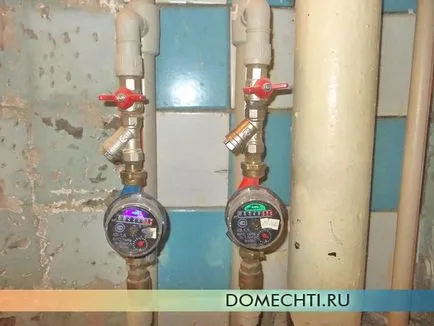 Hogyan kell telepíteni a víz méter