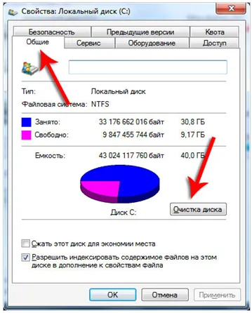 Какво може да се почисти, на диск