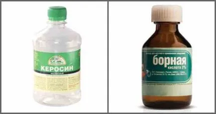 Както и в градината, за да се отървете от мравки