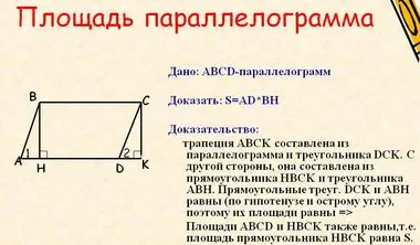 Как да намерите областта на сенчестата фигура