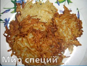Пържени картофи с нищо