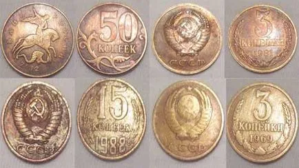 Как да се почисти стара медна монета