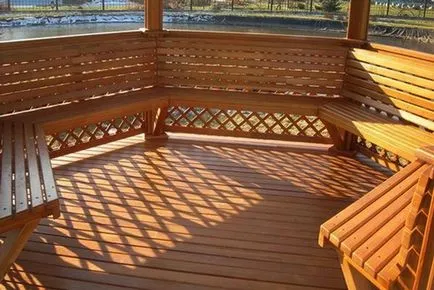 Hogyan díszítik a pavilonban Hogyan díszítik a pavilonban