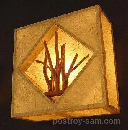 Светилник собствените си ръце
