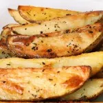 Пържени картофи с нищо
