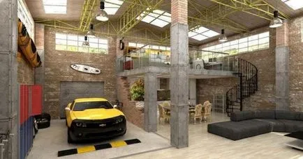 Loft проект, който е