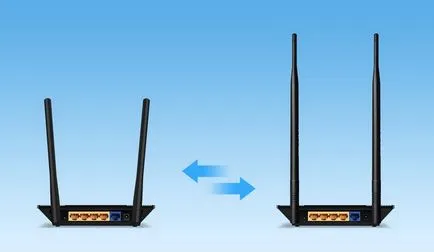 Как да се увеличи сигнал рутер WiFi на