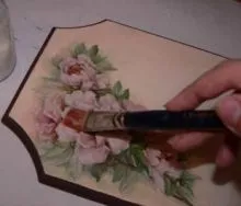 Craquelure декупаж майсторски клас