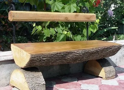 Мебели беседки с ръцете си