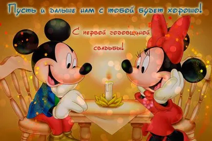 Házassági évforduló kártyák