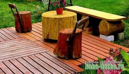 Занаяти с ръцете си от лог