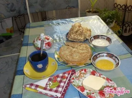 От тестото на палачинката