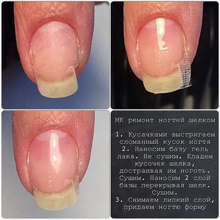 копринени Капацитет ноктите
