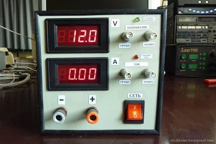 Лабораторни захранващи устройства със собствените си ръце