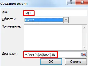 Какво е база данни в Excel