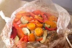 Свинско с картофи в дупката