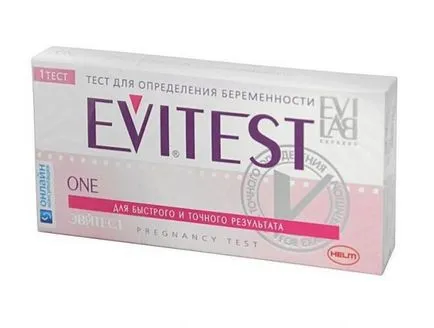 Тест за бременност да се използва evitest Тест за бременност да се използва evitest