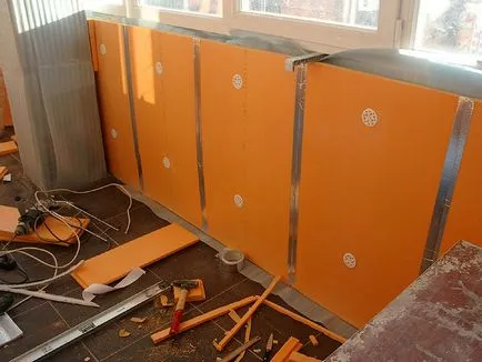Подгряване Penoplex тераси с ръцете си Подгряване Penoplex тераси с ръцете си