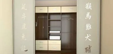 Гардероб с ръце под