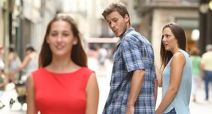 10 jel, hogy a barátja, elviszik egy másik lány