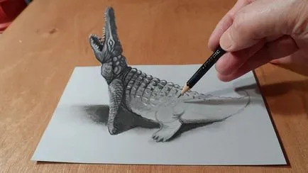 100 legjobb ötleteket 3d rajzok papíron ceruzával a fotó